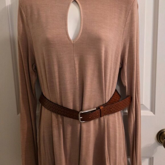 Zara Genuine Leather Braided Belt – Brown - 40" Size L - Picture 6 of 7